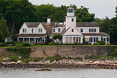 Poplar Point Lighthouse in Rhode Island